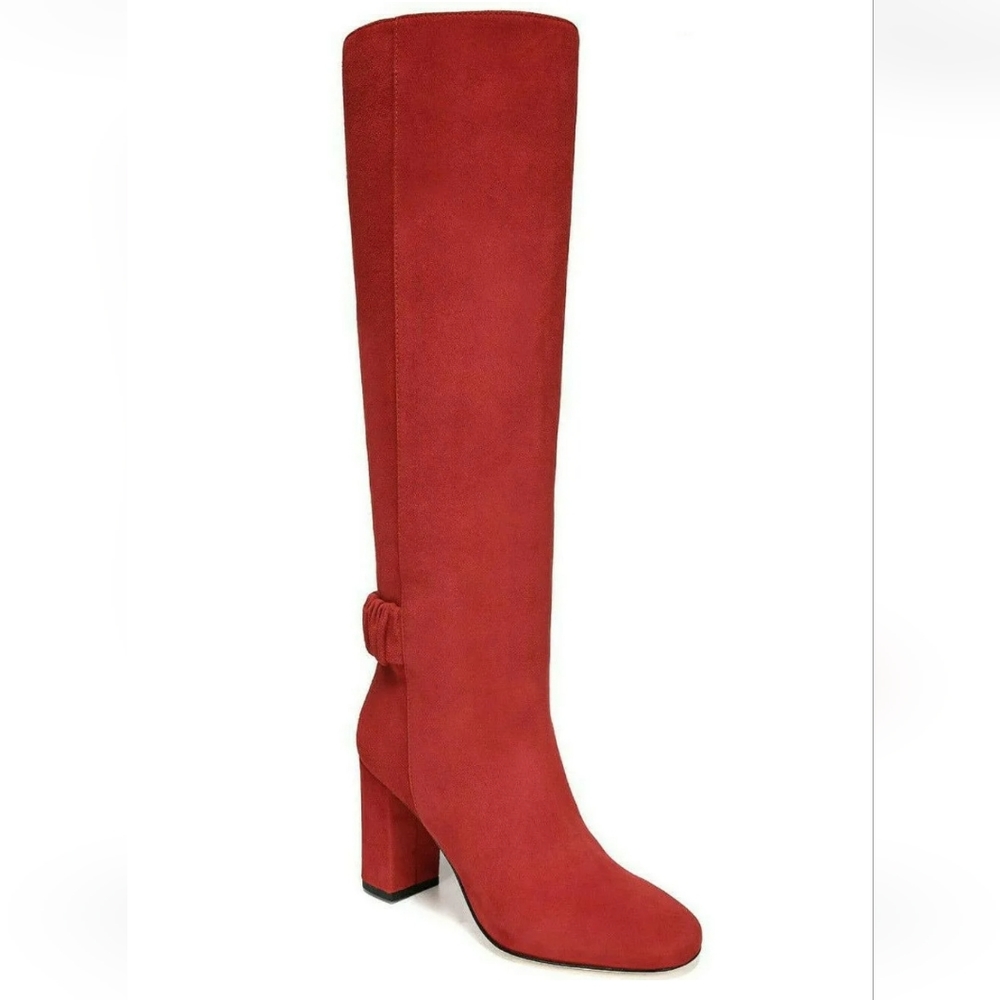 Via Spiga Red Heeled Boots